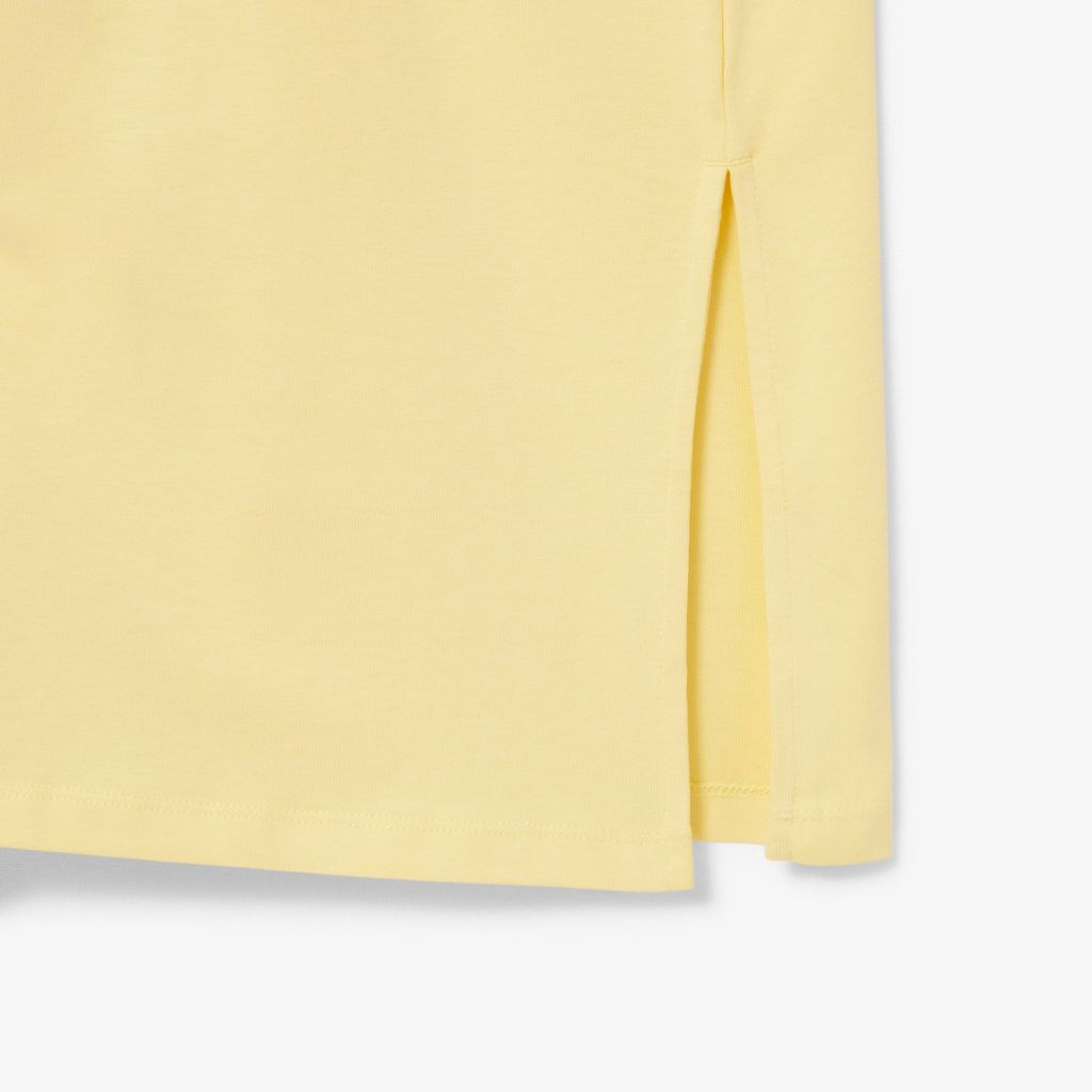 Đầm Thun Lacoste Nữ Chất Liệu Jersey Họa Tiết Viền Nổi Bật