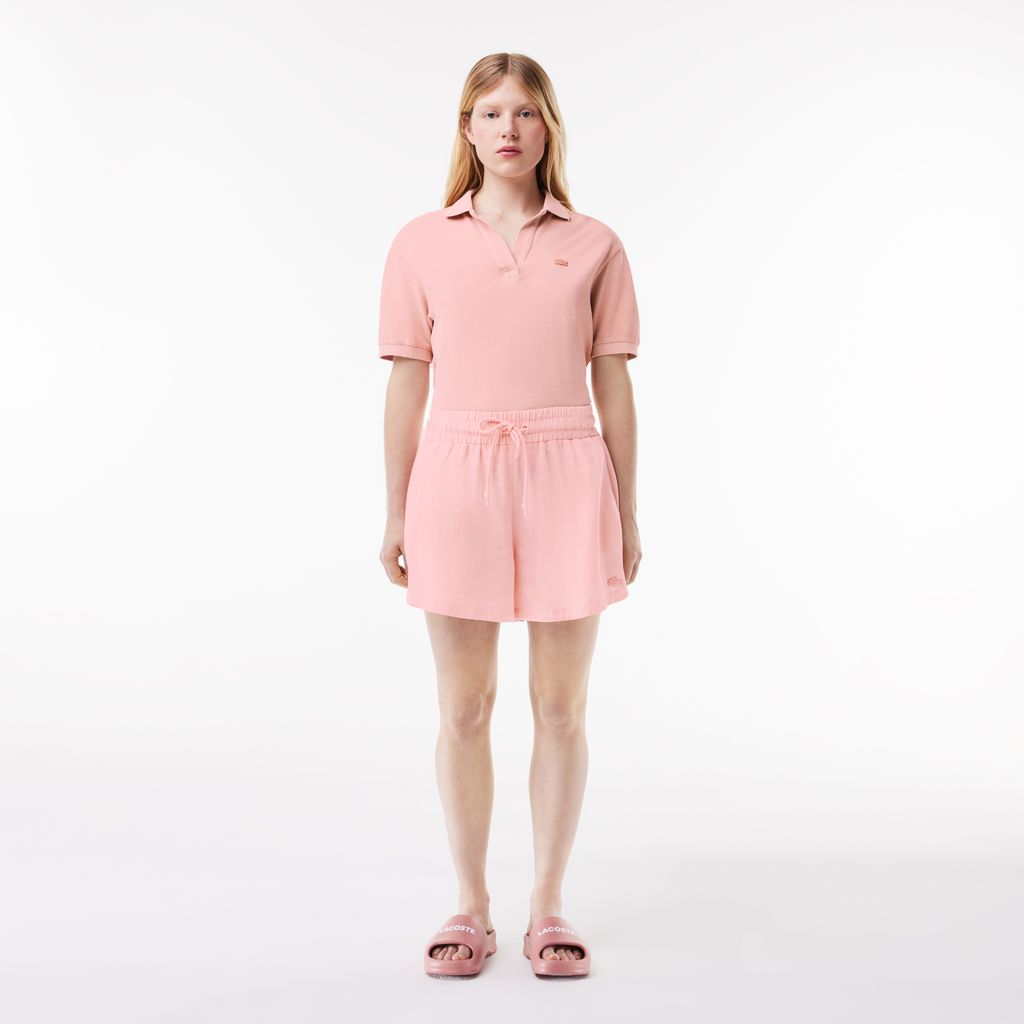 Quần Ngắn Lacoste Nữ Chất Liệu Lyocell Mềm Mại