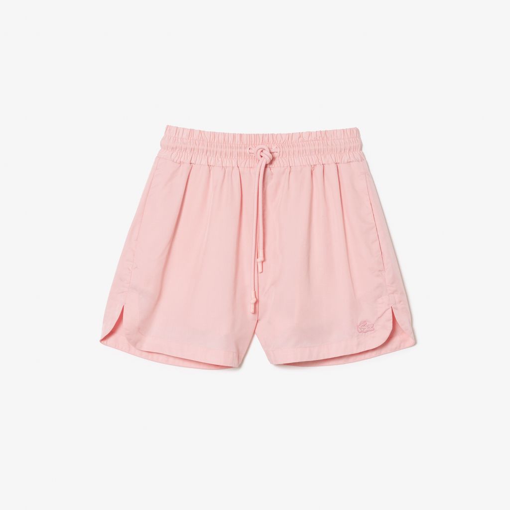 Quần Ngắn Lacoste Nữ Chất Liệu Lyocell Mềm Mại