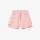 Quần Ngắn Lacoste Nữ Chất Liệu Lyocell Mềm Mại