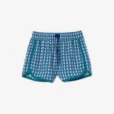 Quần Ngắn Lacoste Nữ Họa Tiết