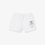 Quần Ngắn Lacoste Nữ Họa Tiết In Dài