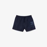 Quần Ngắn Lacoste Nữ Họa Tiết In Dài