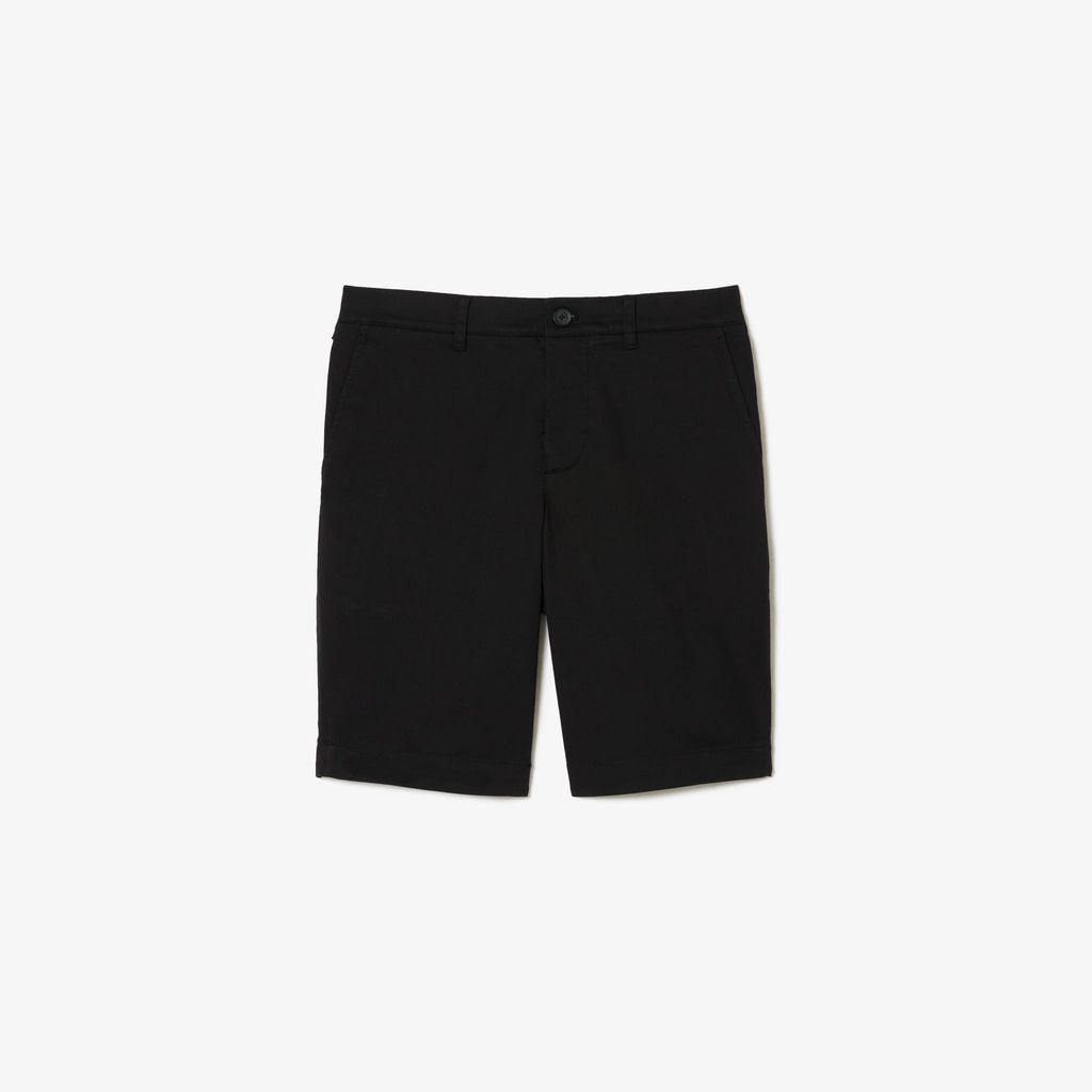 Quần Ngắn Bermuda Lacoste Nam Ôm Dáng Chất Liệu Organic Cotton