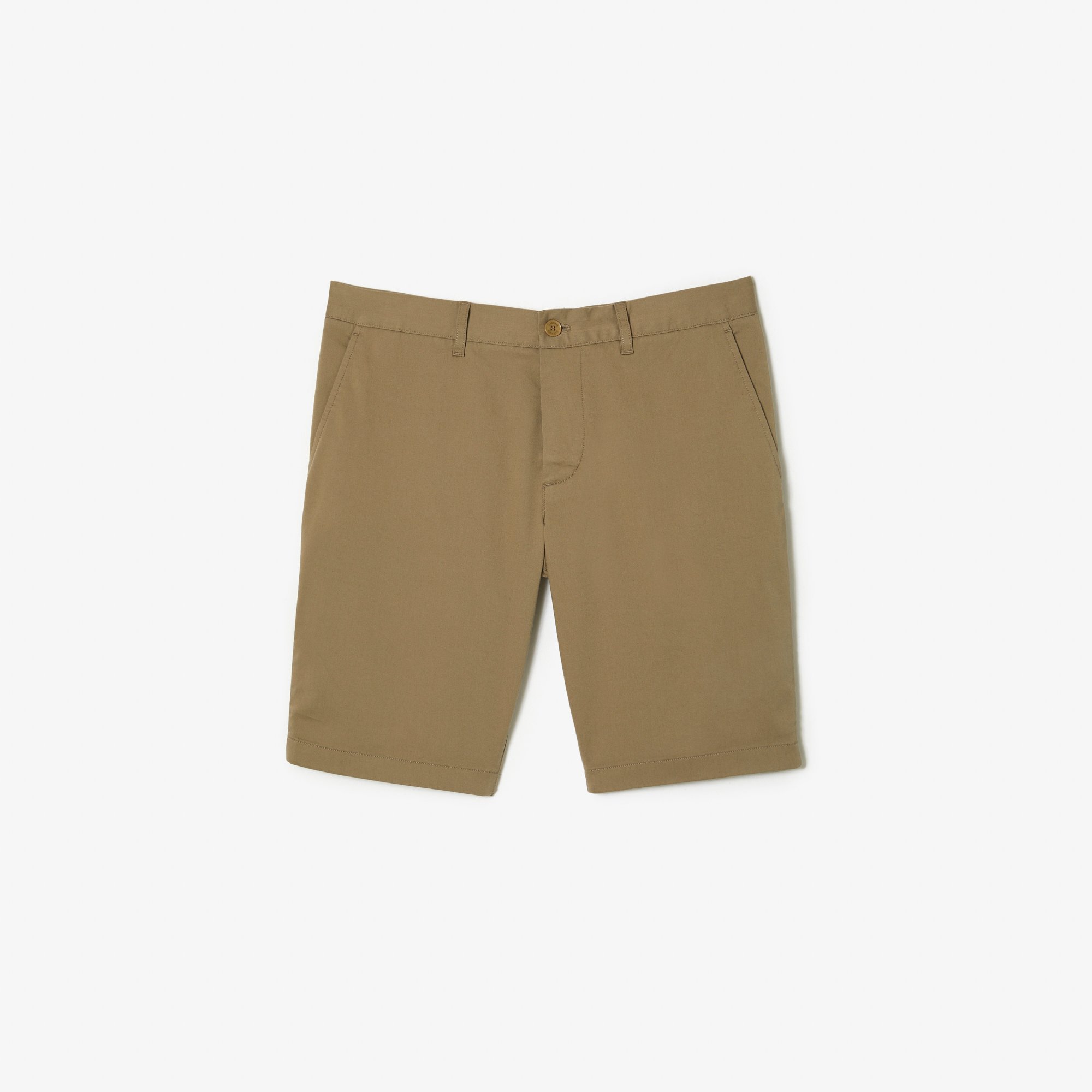 Quần Ngắn Bermuda Lacoste Nam Ôm Dáng Chất Liệu Organic Cotton