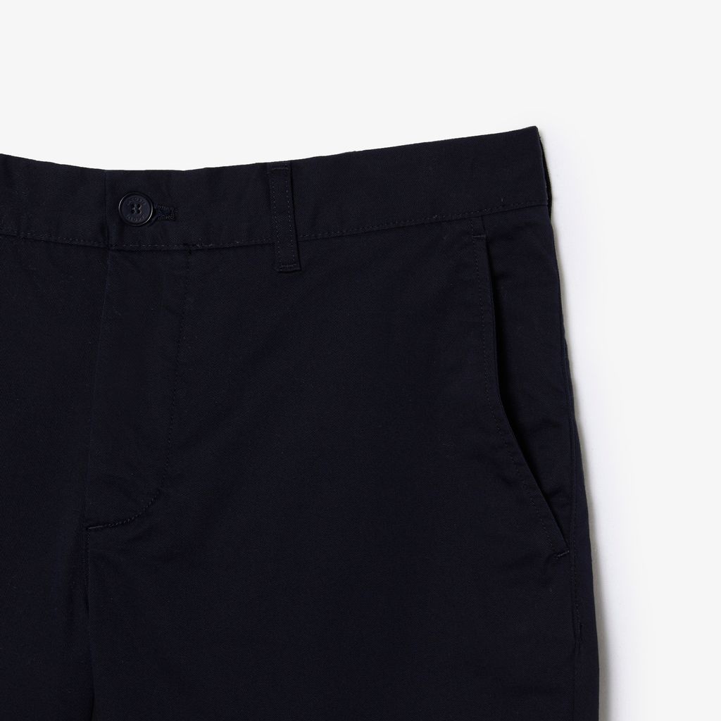 Quần Ngắn Bermuda Lacoste Nam Ôm Dáng Chất Liệu Organic Cotton