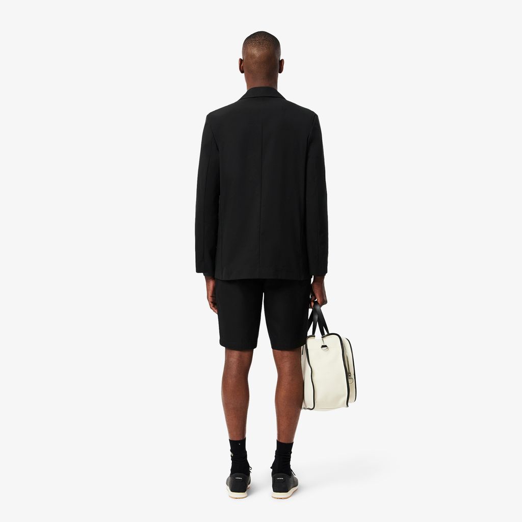 Quần Ngắn Bermuda Lacoste Nam Ống Suông Chất Liệu Gabardine Chino