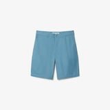 Quần Ngắn Bermuda Lacoste Nam Ống Suông Chất Liệu Gabardine Chino