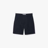 Quần Ngắn Bermuda Lacoste Nam Ống Suông Chất Liệu Gabardine Chino
