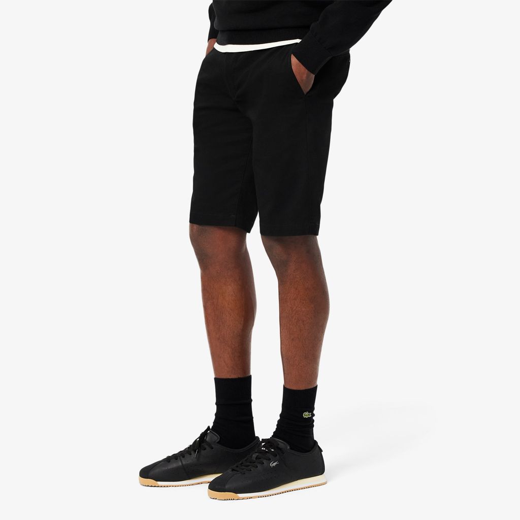Quần Ngắn Lacoste Nam Ôm Dáng Chất Liệu Cotton Chino Co Giãn