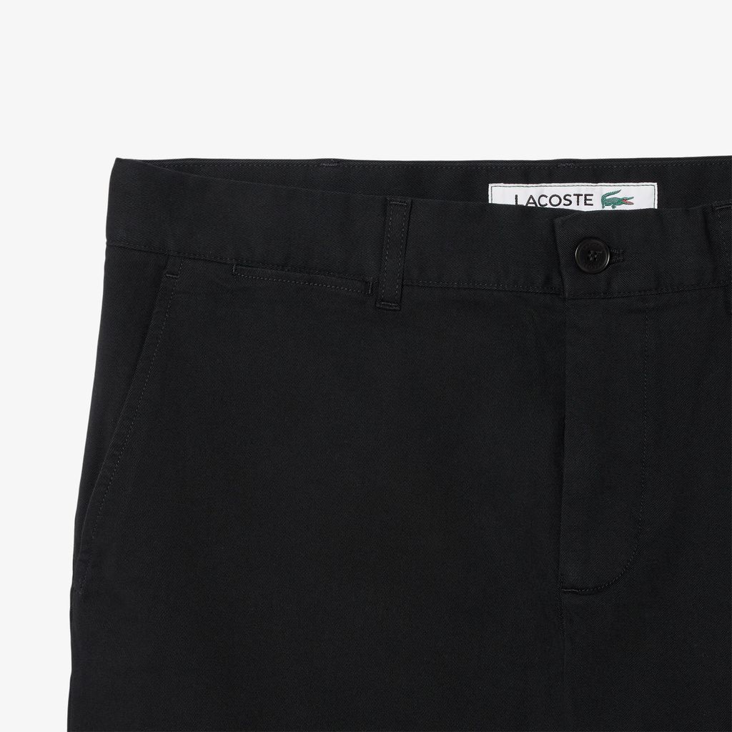 Quần Ngắn Lacoste Nam Ôm Dáng Chất Liệu Cotton Chino Co Giãn