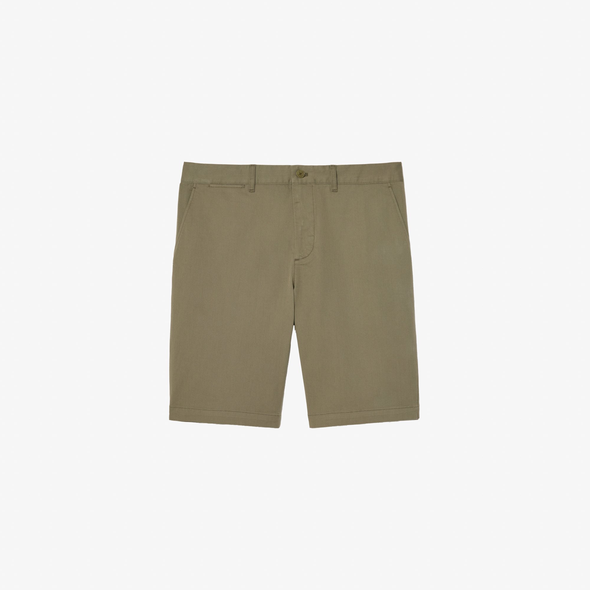 Quần Ngắn Lacoste Nam Ôm Dáng Chất Liệu Cotton Chino Co Giãn