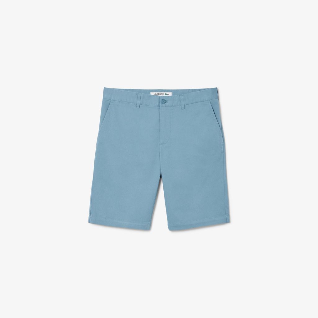 Quần Ngắn Lacoste Nam Ôm Dáng Chất Liệu Cotton Chino Co Giãn