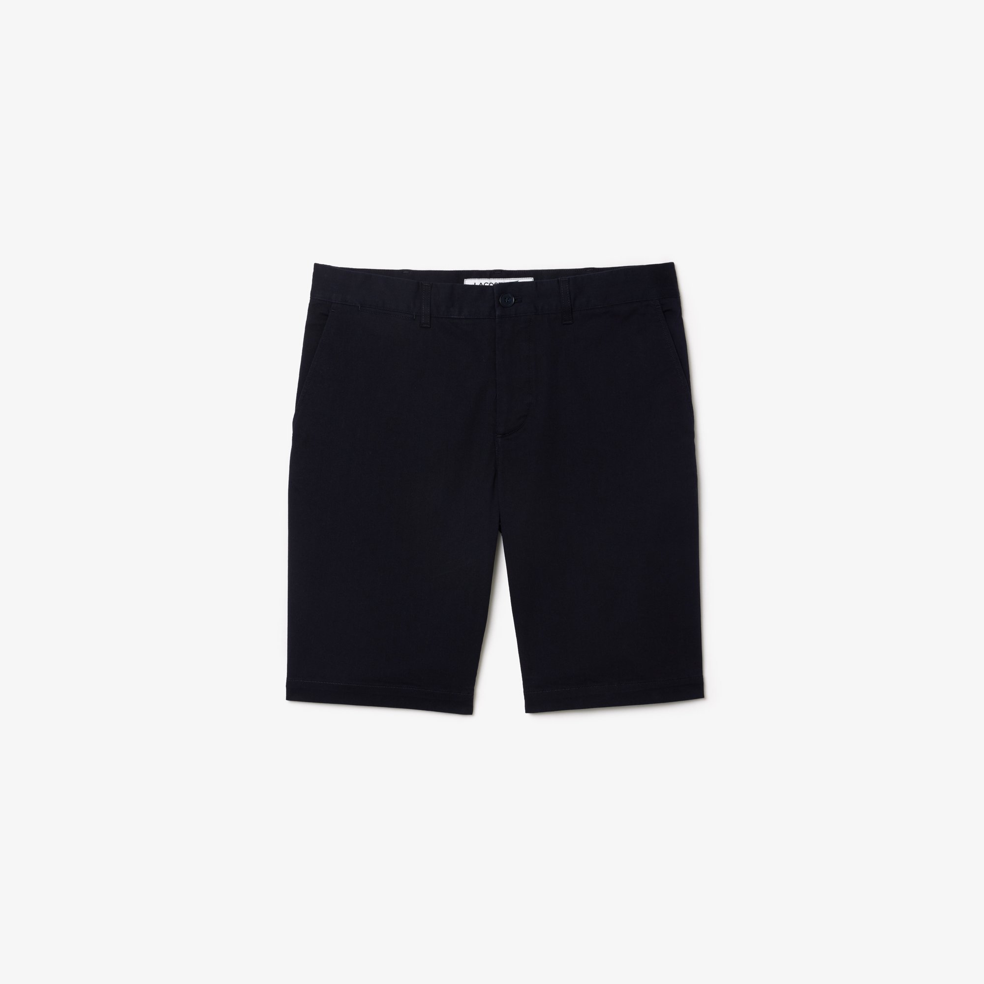 Quần Ngắn Lacoste Nam Ôm Dáng Chất Liệu Cotton Chino Co Giãn