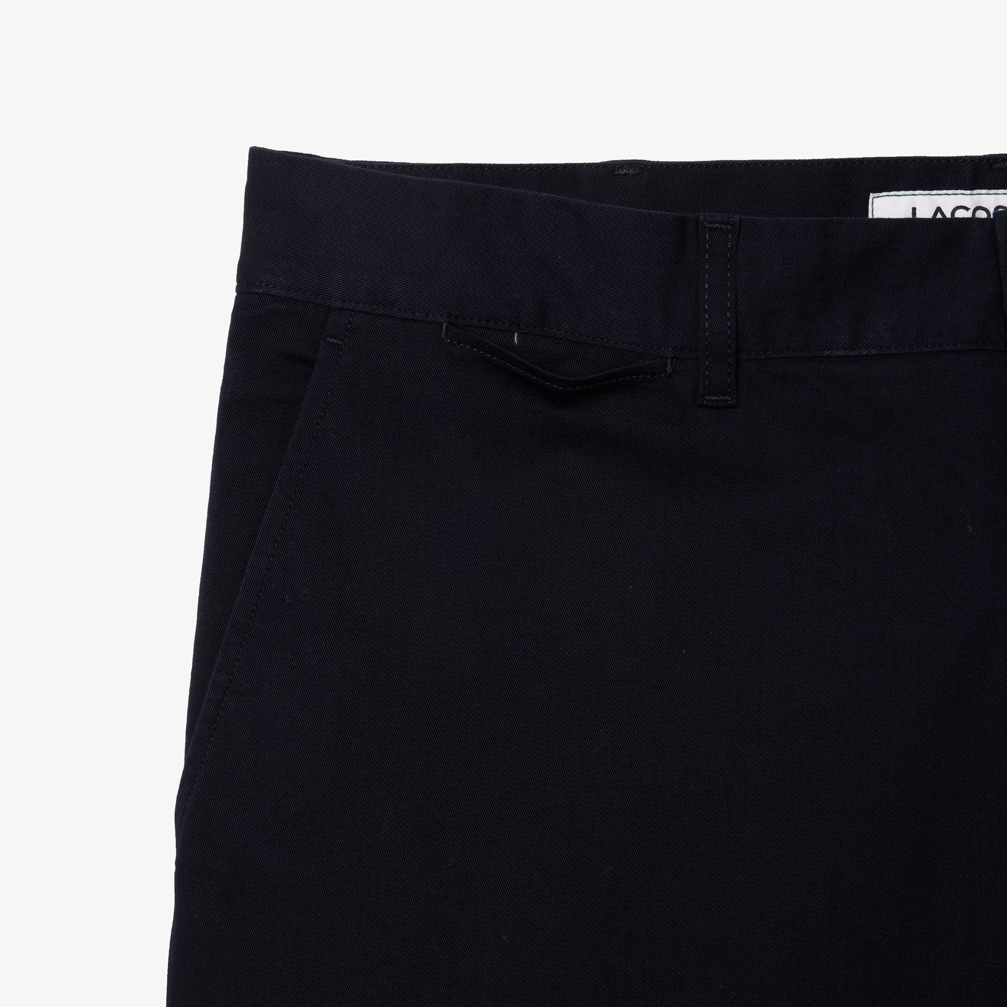 Quần Ngắn Lacoste Nam Ôm Dáng Chất Liệu Cotton Chino Co Giãn