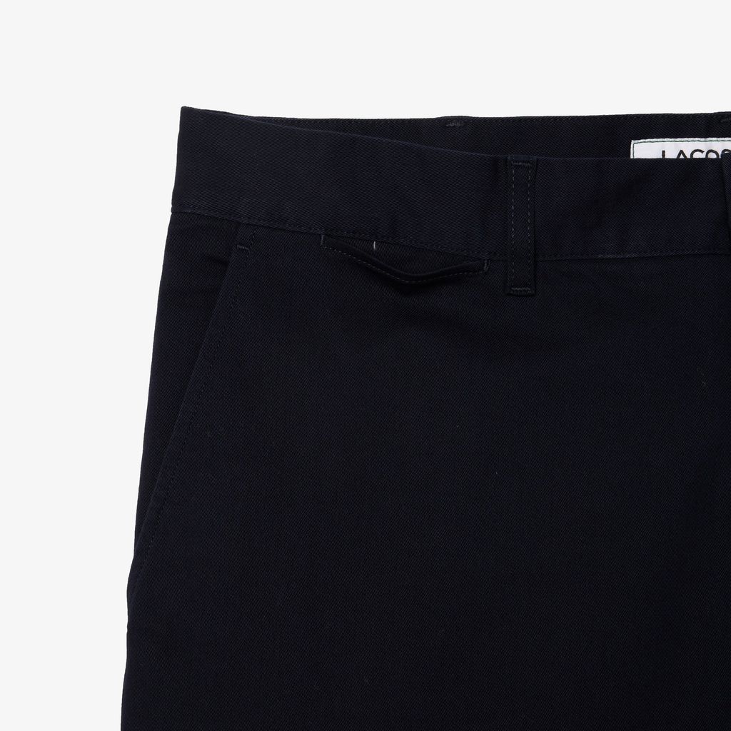 Quần Ngắn Lacoste Nam Ôm Dáng Chất Liệu Cotton Chino Co Giãn