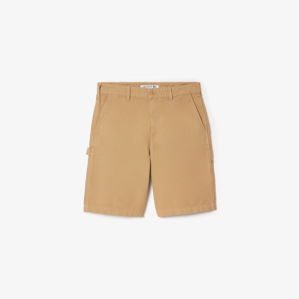 Quần Ngắn Lacoste Nam Dáng Rộng Vừa Vặn Bằng Vải Cotton