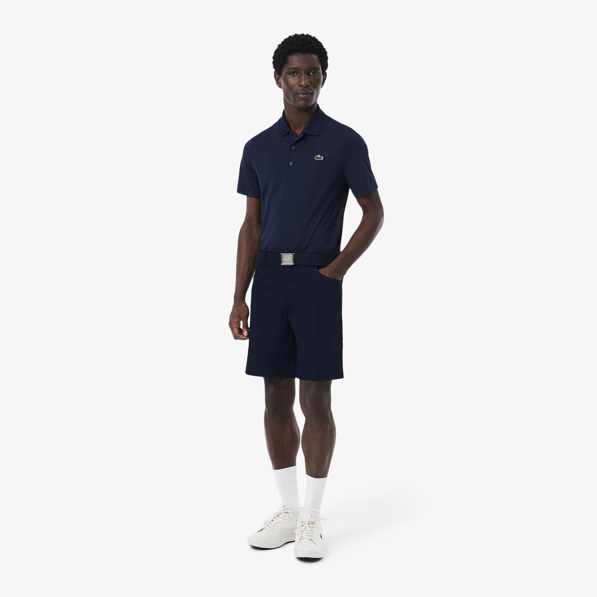 Quần Ngắn Golf Lacoste Nam Nhiều Túi Công Nghệ Ultra Dry