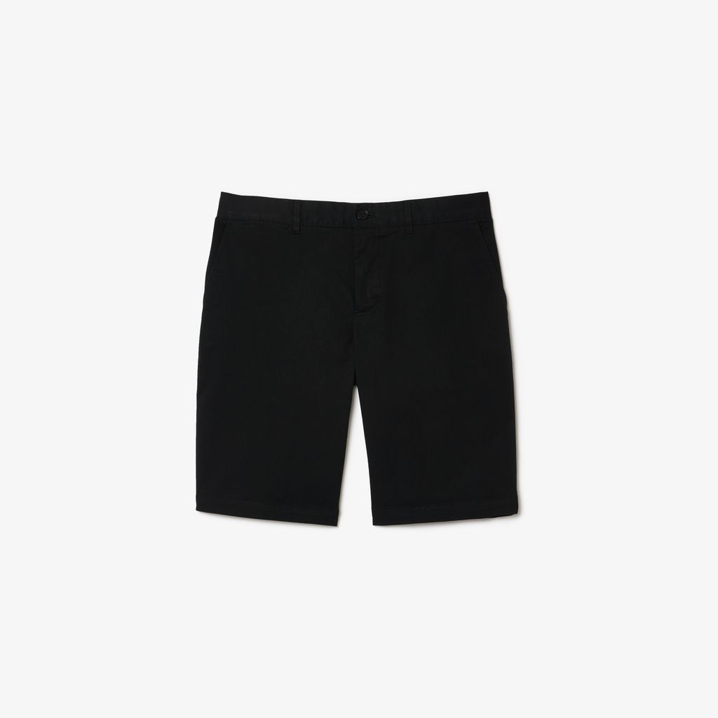 Quần Ngắn Chino Lacoste Nam Ôm Dáng Chất Liệu Cotton Co Dãn