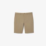 Quần Ngắn Chino Lacoste Nam Ôm Dáng Chất Liệu Cotton Co Dãn