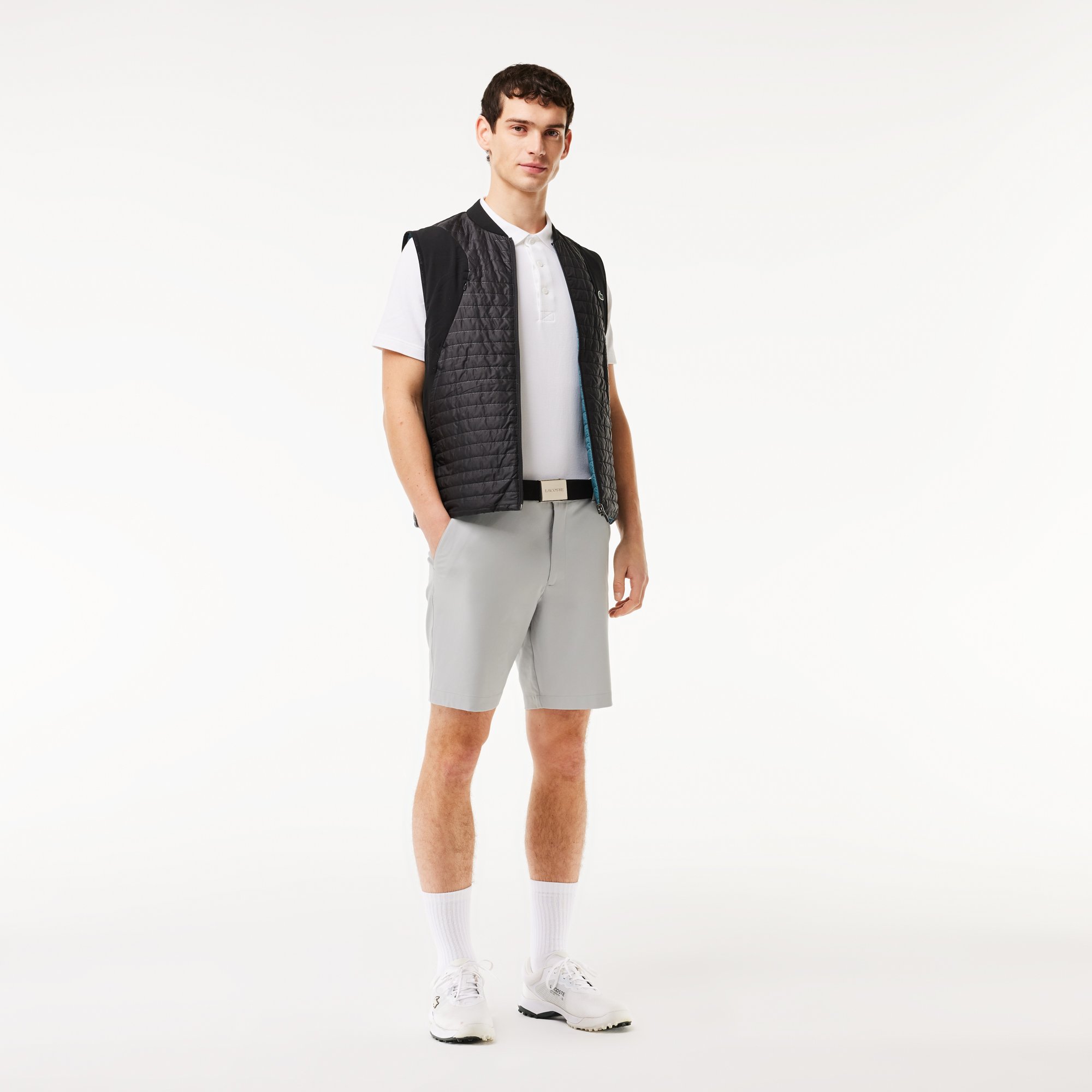 Quần Ngắn Golf Lacoste Nam Công Nghệ Ultra-Dry