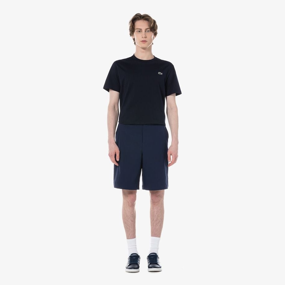 Quần Ngắn Golf Lacoste Nam Dáng Rộng Công Nghệ Ultra-Dry