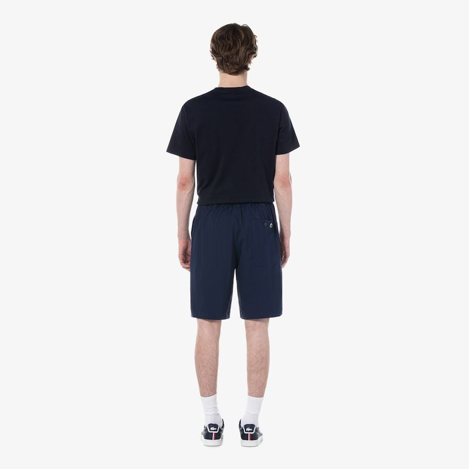 Quần Ngắn Golf Lacoste Nam Dáng Rộng Công Nghệ Ultra-Dry