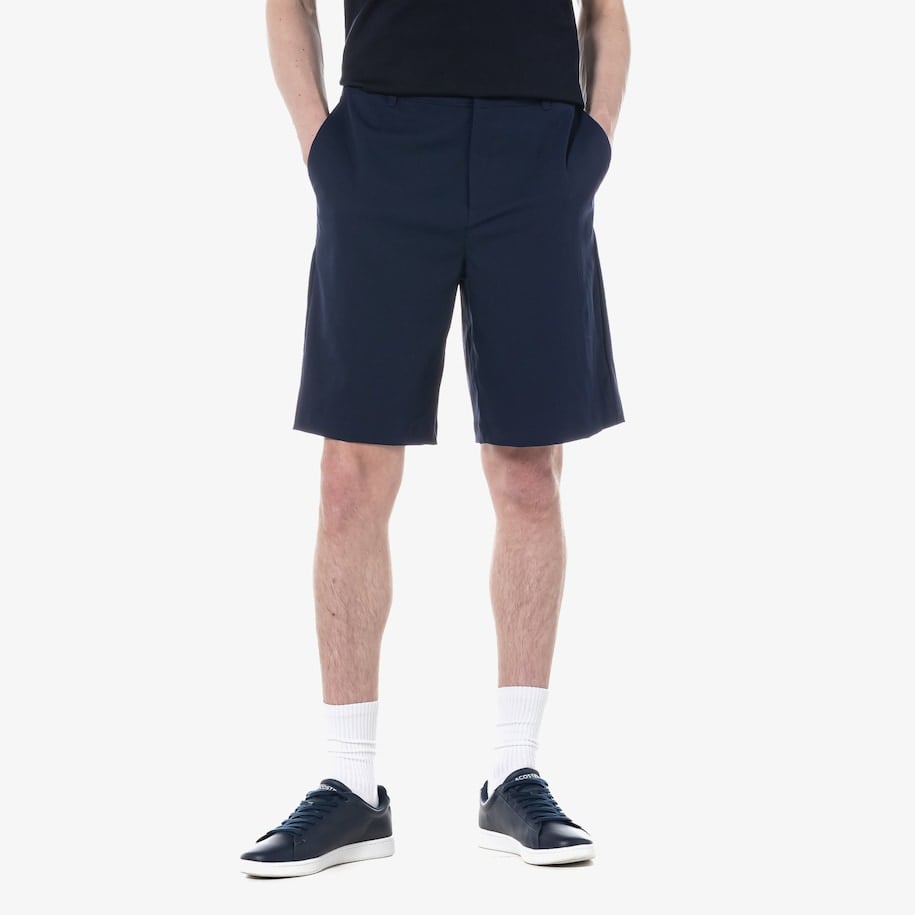 Quần Ngắn Golf Lacoste Nam Dáng Rộng Công Nghệ Ultra-Dry