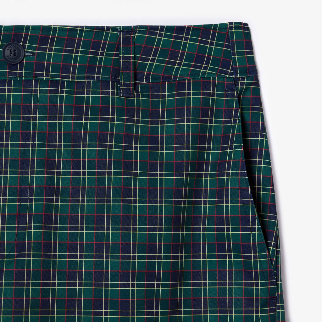 Quần Ngắn Golf Lacoste Nam Dáng Rộng Công Nghệ Ultra-Dry