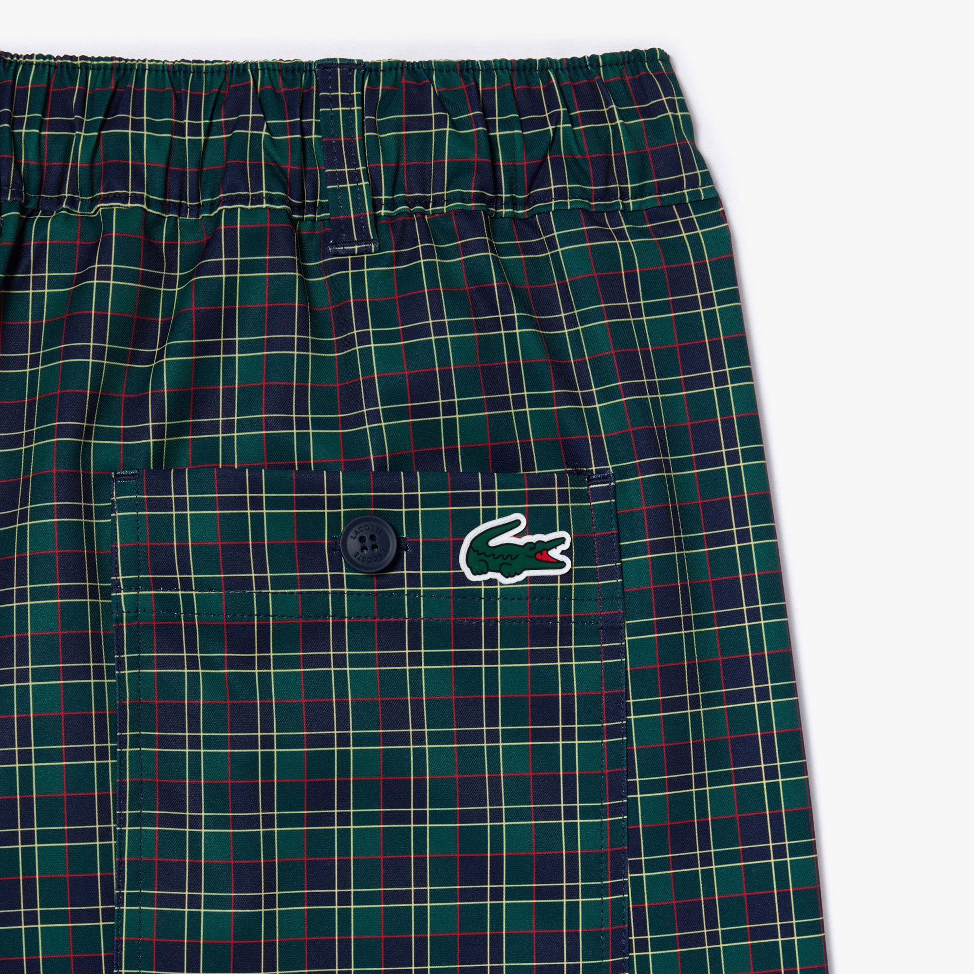 Quần Ngắn Golf Lacoste Nam Dáng Rộng Công Nghệ Ultra-Dry