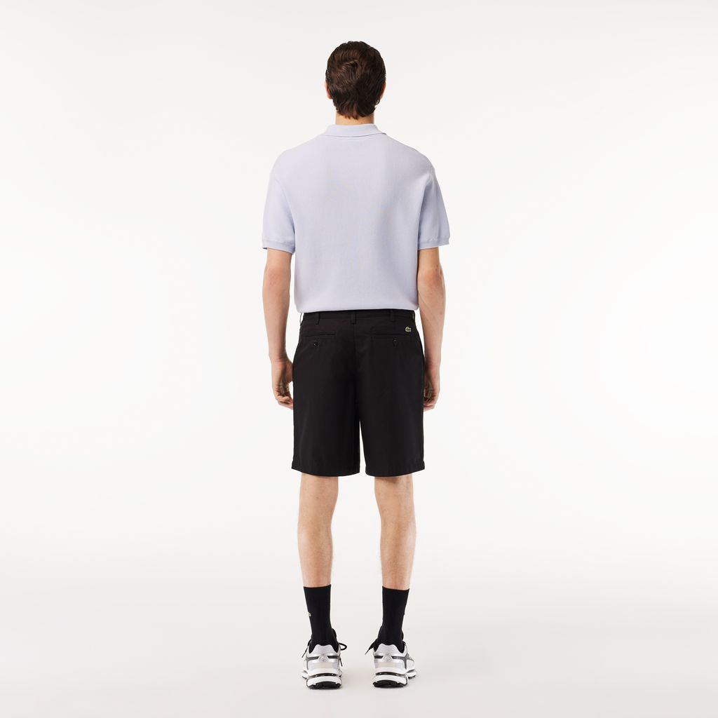 Quần Ngắn Chino Lacoste Nam Ống Suông Chất Liệu Cotton Twill