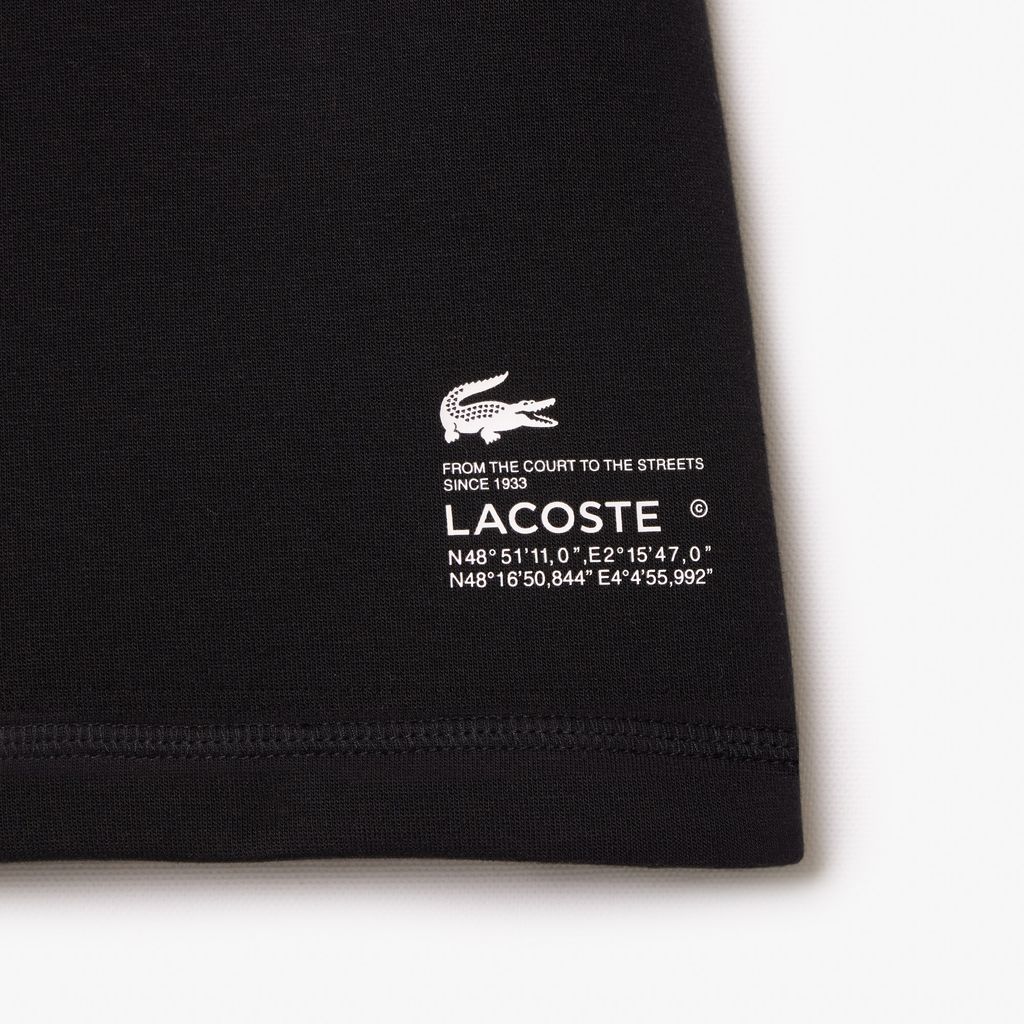 Quần Ngắn Lacoste Nữ Chất Liệu Cotton Jersey