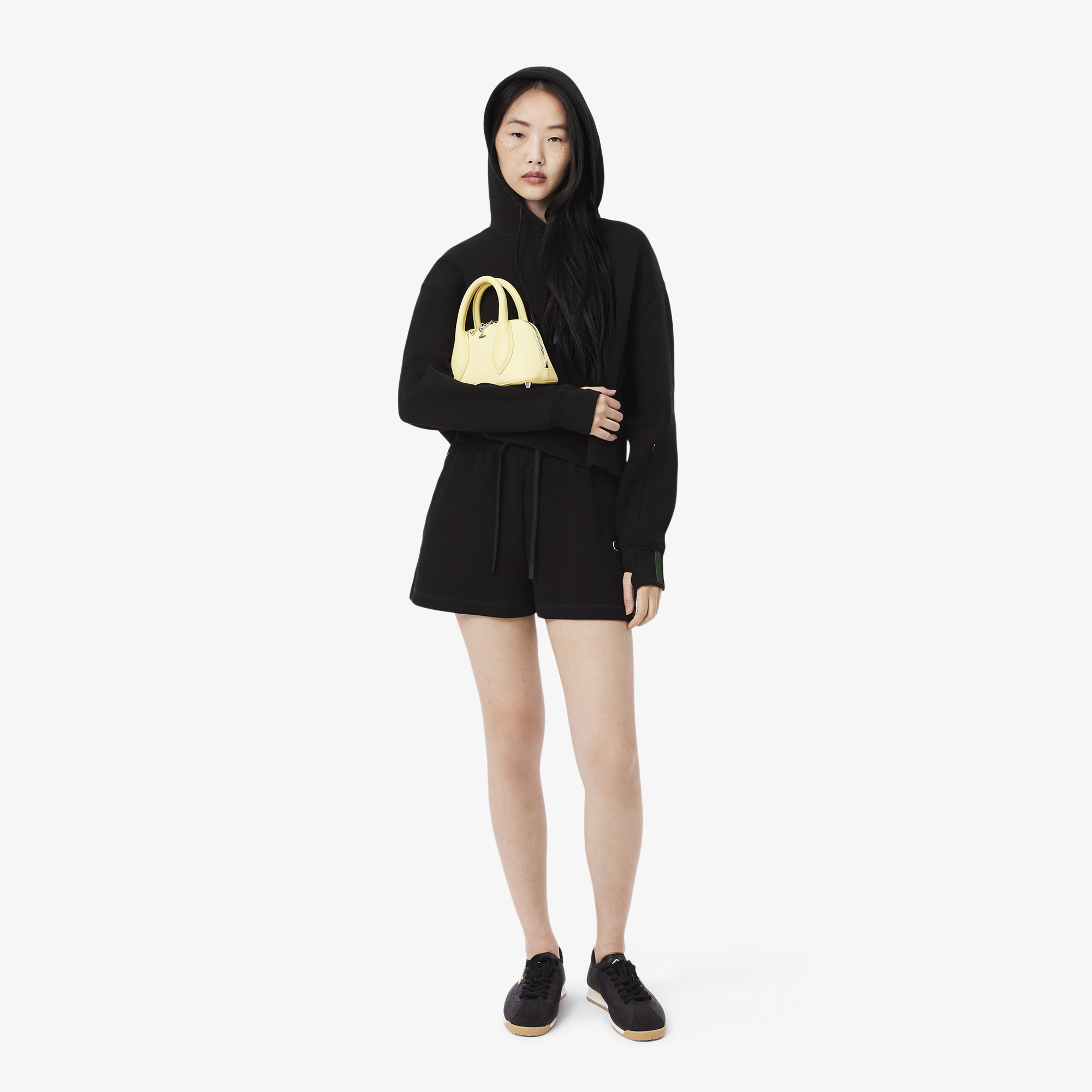 Quần Ngắn Lacoste Nữ Chất Liệu Cotton Jersey