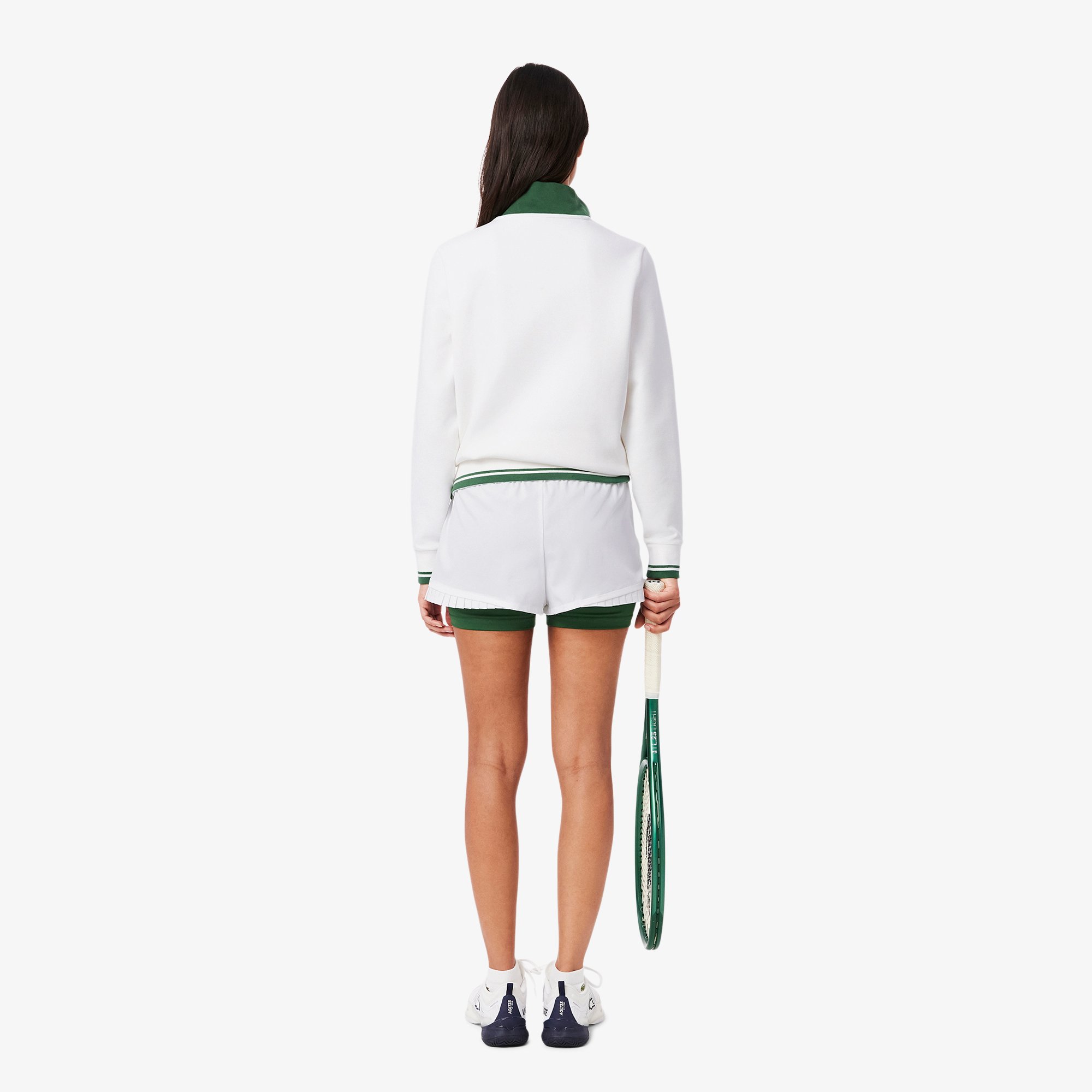 Quần Ngắn Tennis Lacoste Nữ Có Lớp Lót Công Nghệ Ultra Dry