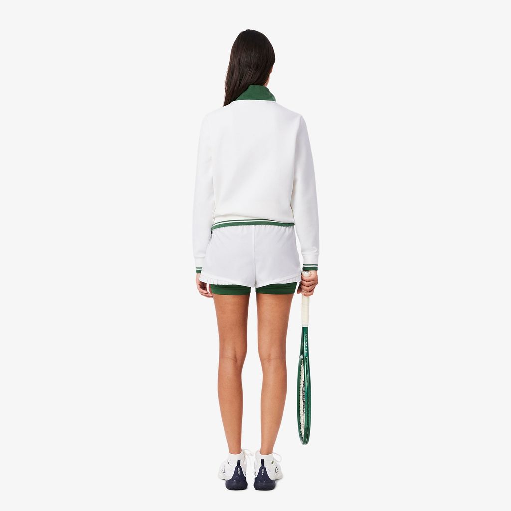 Quần Ngắn Tennis Lacoste Nữ Có Lớp Lót Công Nghệ Ultra Dry