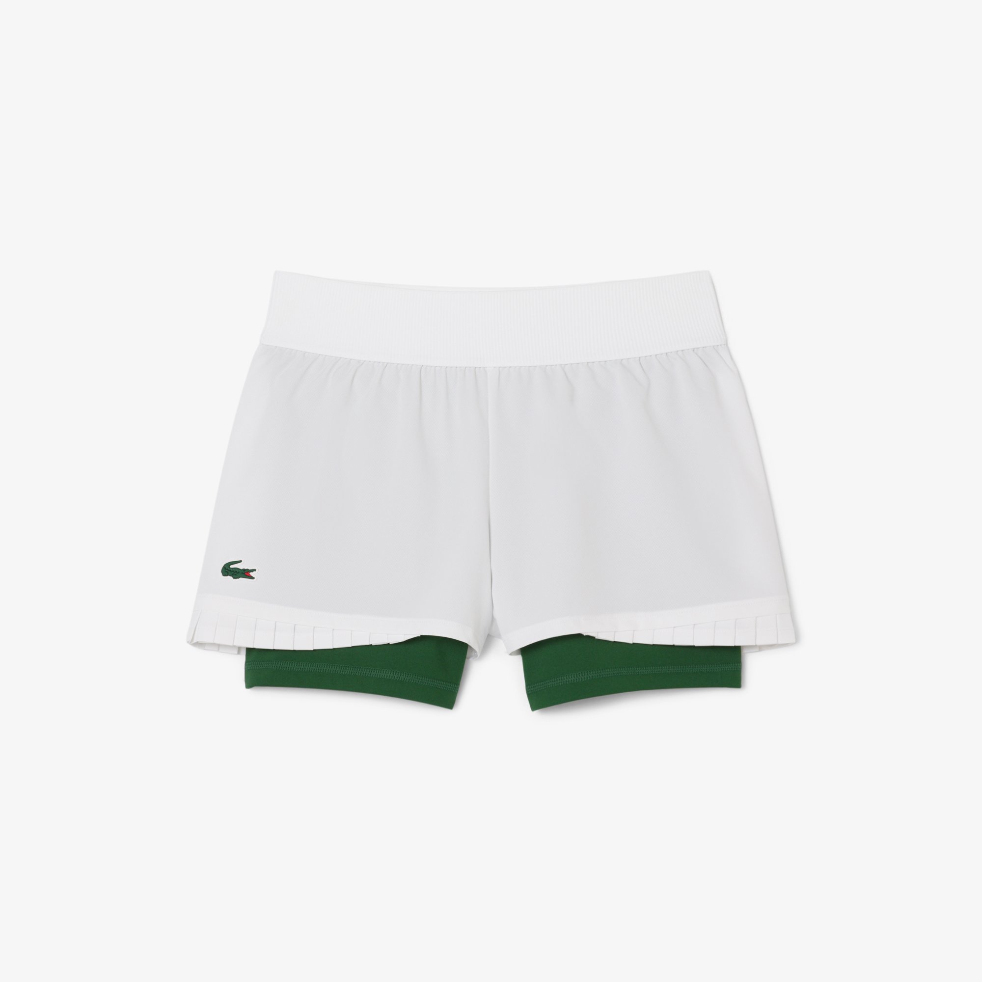 Quần Ngắn Tennis Lacoste Nữ Có Lớp Lót Công Nghệ Ultra Dry