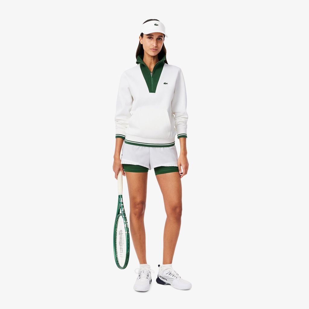 Quần Ngắn Tennis Lacoste Nữ Có Lớp Lót Công Nghệ Ultra Dry