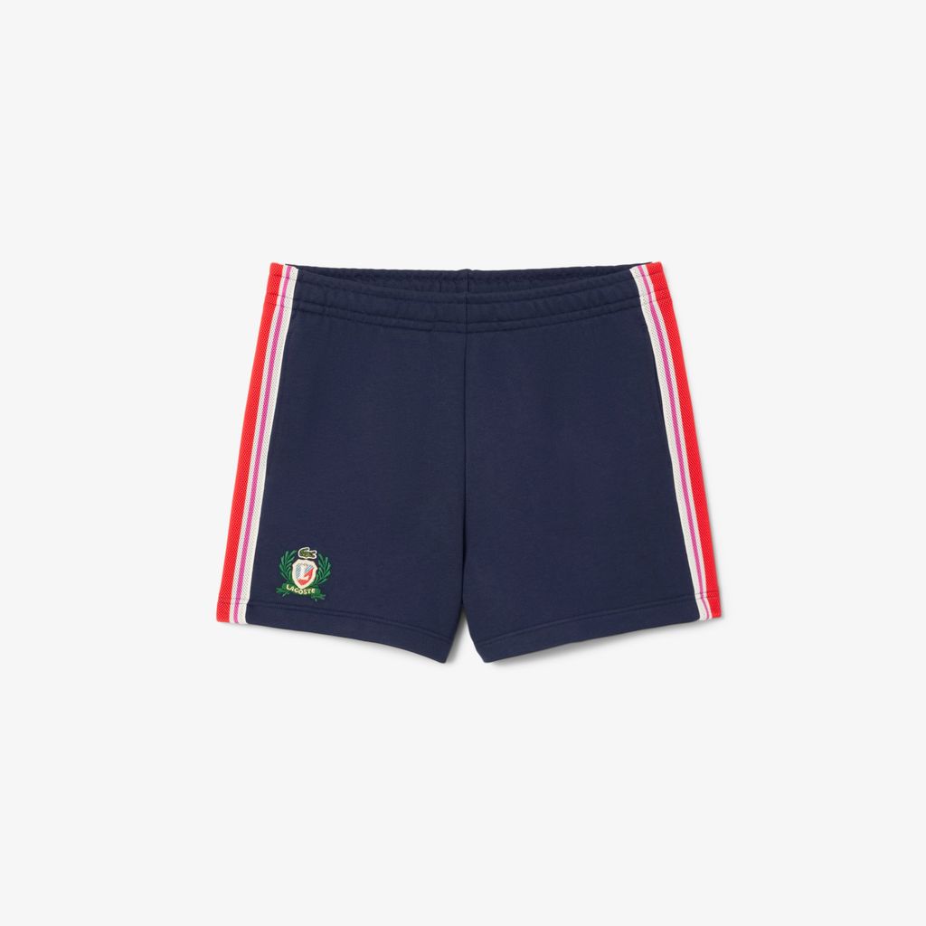 Quần Ngắn Lacoste Nữ Chất Liệu Nỉ Sản Xuất Tại Pháp