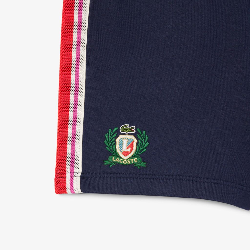 Quần Ngắn Lacoste Nữ Chất Liệu Nỉ Sản Xuất Tại Pháp
