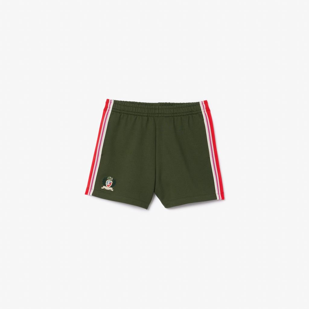 Quần Ngắn Lacoste Nữ Chất Liệu Nỉ Sản Xuất Tại Pháp