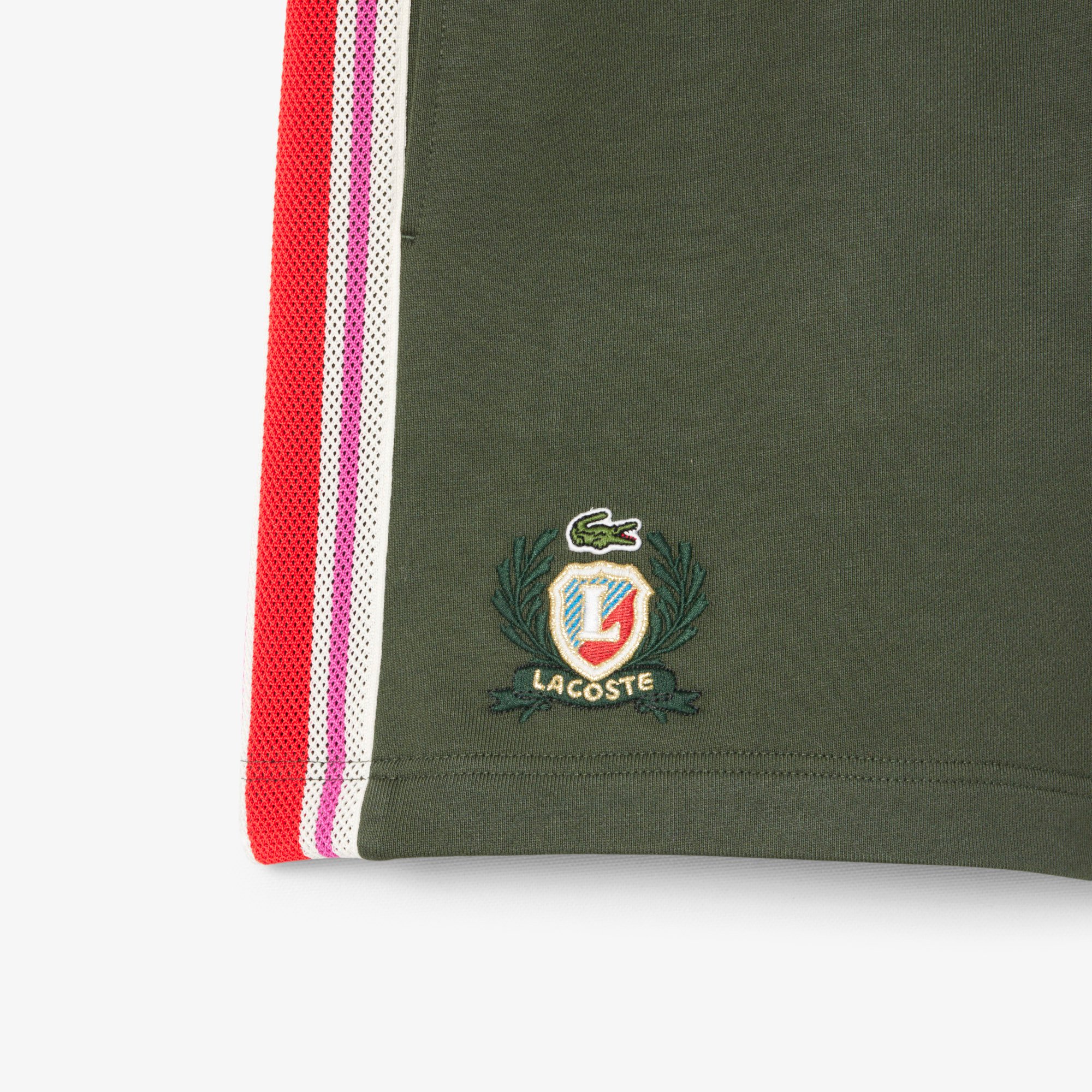 Quần Ngắn Lacoste Nữ Chất Liệu Nỉ Sản Xuất Tại Pháp