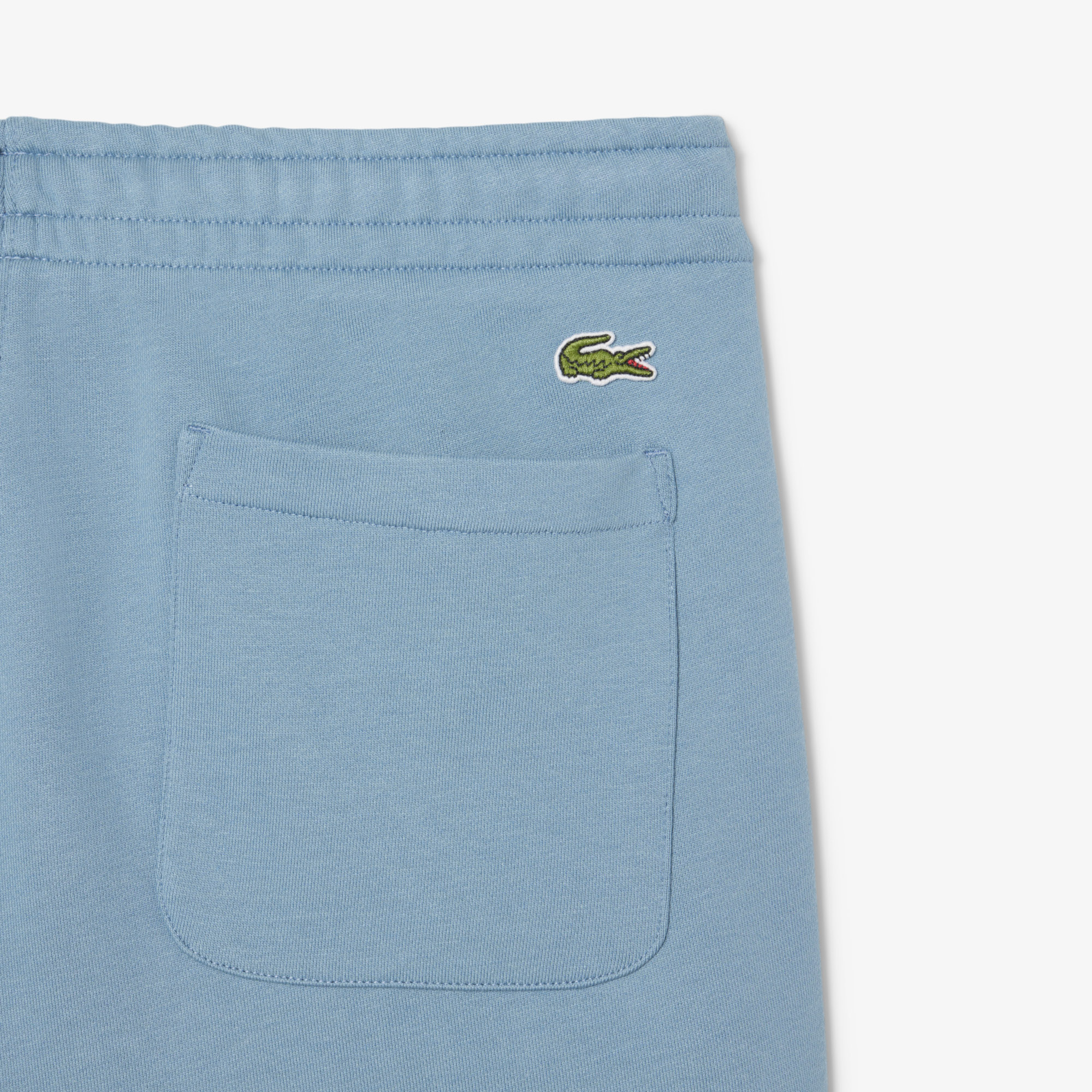 Quần Ngắn Lacoste Nam Chất Liệu Nỉ Cotton Họa Tiết Graphic