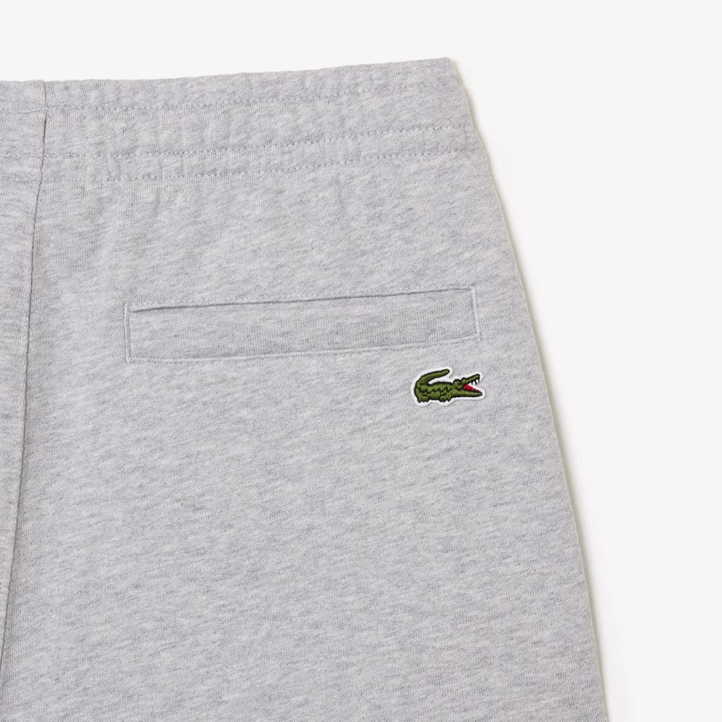 Quần Ngắn Lacoste Unisex Họa Tiết In Chất Liệu Fleece