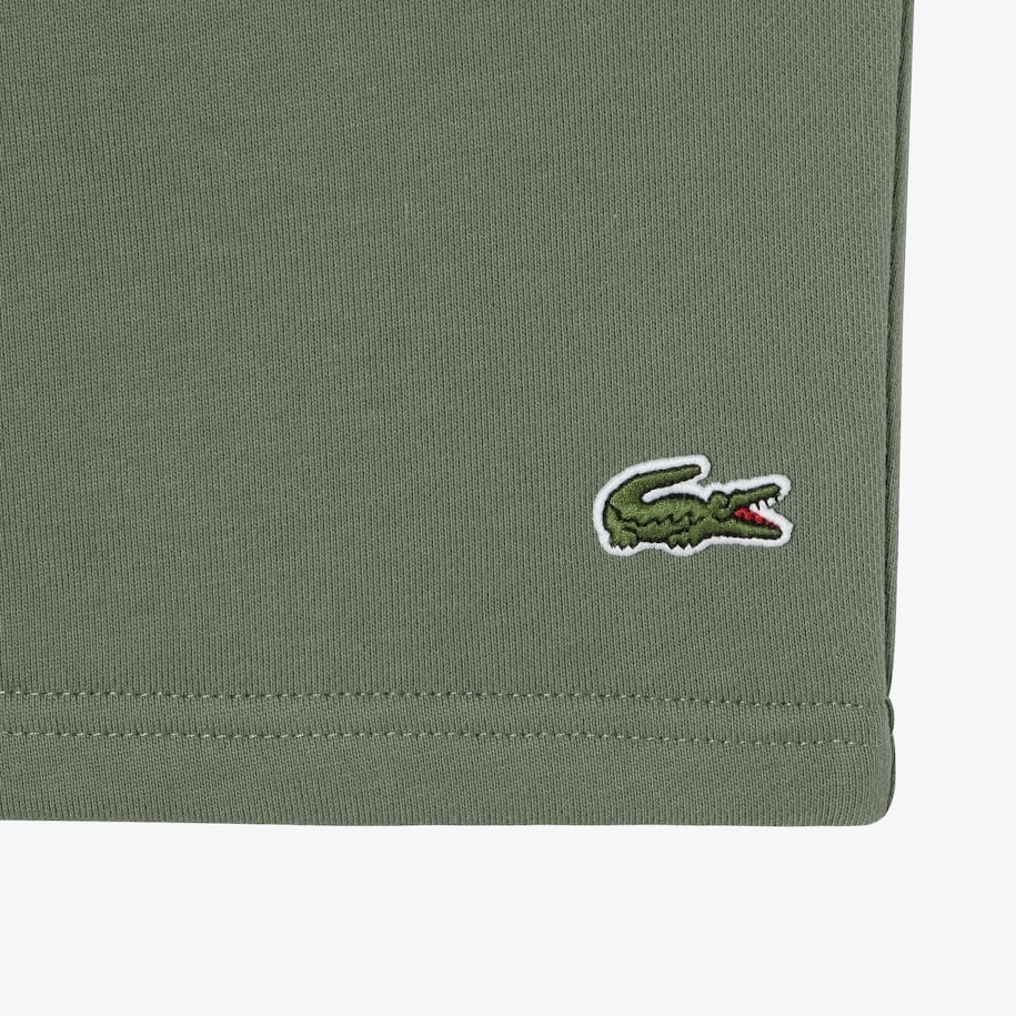 Quần Ngắn Lacoste Nam Dáng Suông Chất Liệu Lông Cừu Không Chải