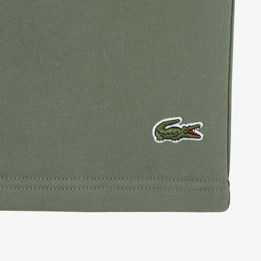 Quần Ngắn Lacoste Nam Dáng Suông Chất Liệu Lông Cừu Không Chải