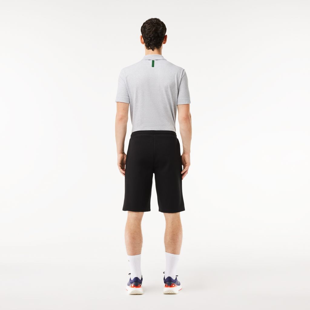 Quần Ngắn Lacoste Nam Dáng Suông Chất Liệu Cotton Co Giãn