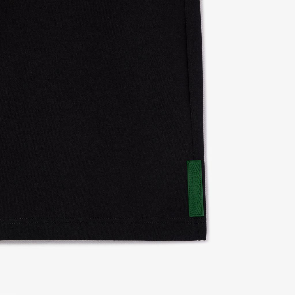 Quần Ngắn Lacoste Nam Dáng Suông Chất Liệu Cotton Co Giãn