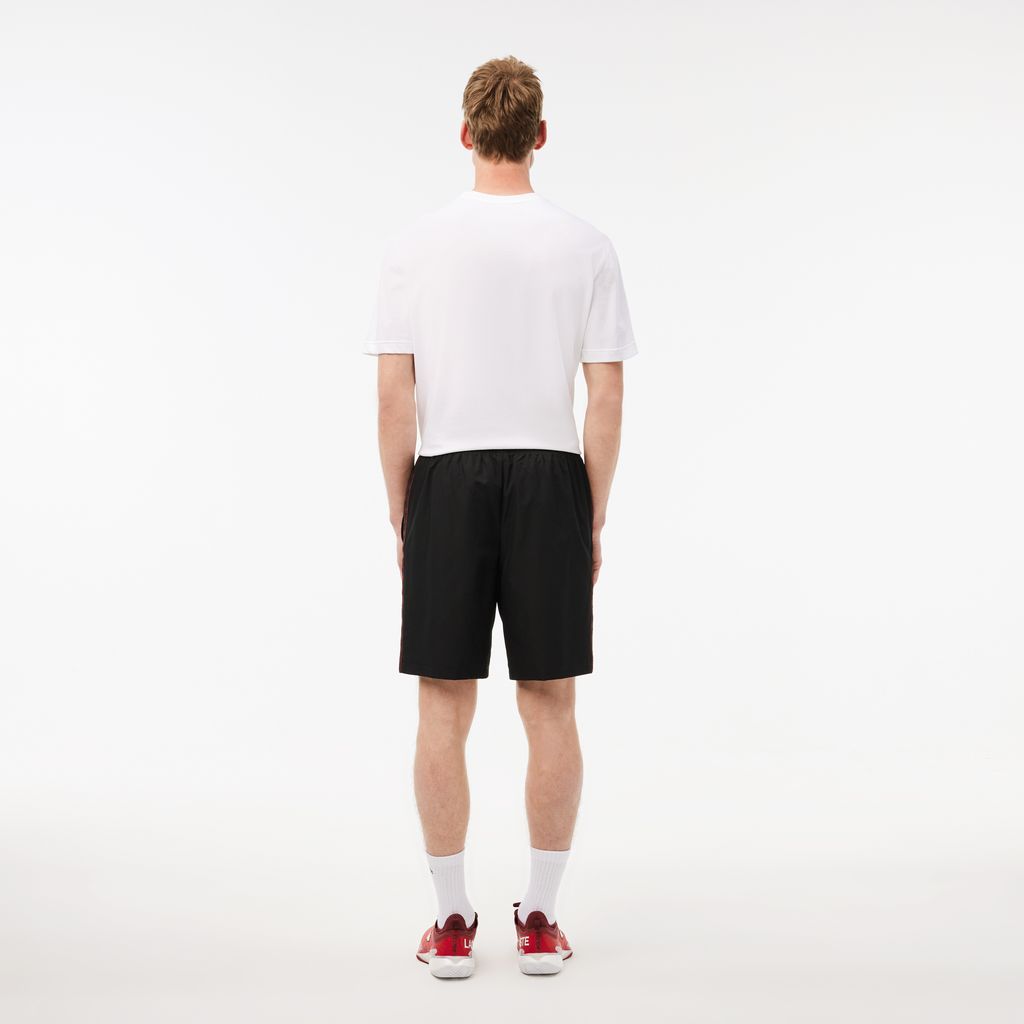 Quần Ngắn Tennis Lacoste Nam Chất Vải Taffeta Kim Cương