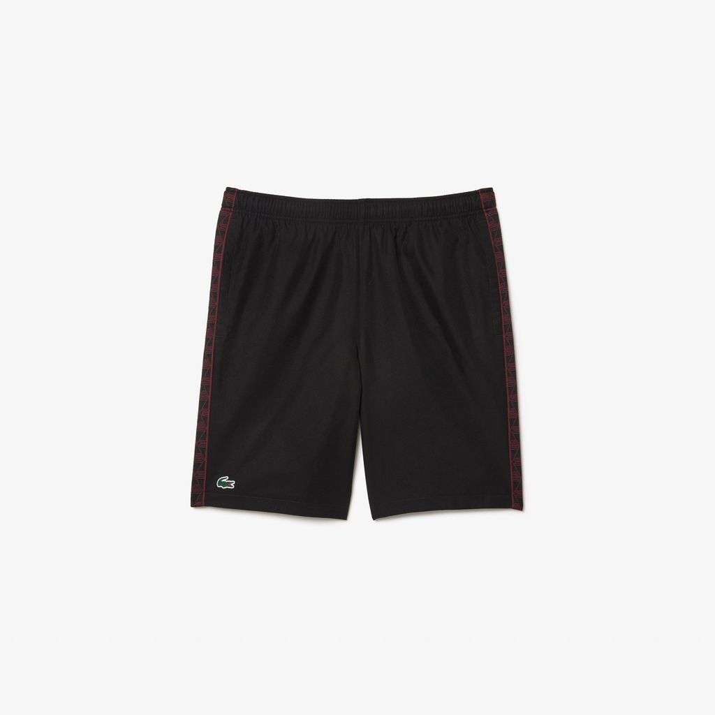 Quần Ngắn Tennis Lacoste Nam Chất Vải Taffeta Kim Cương