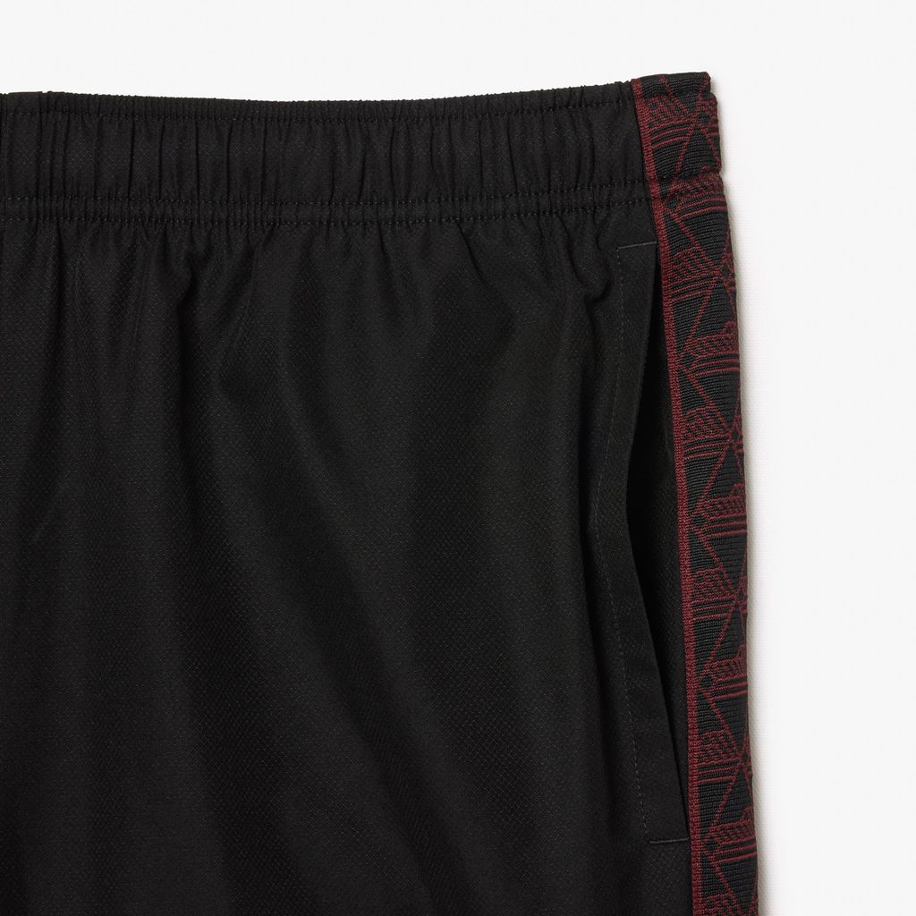 Quần Ngắn Tennis Lacoste Nam Chất Vải Taffeta Kim Cương